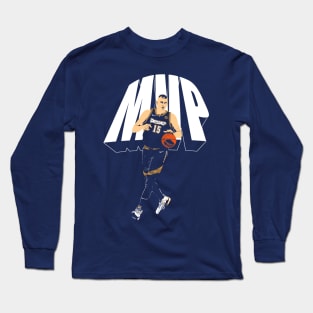 MVP nikola jokic illustration Long Sleeve T-Shirt